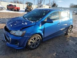 Salvage cars for sale at Oklahoma City, OK auction: 2017 Chevrolet Sonic LT