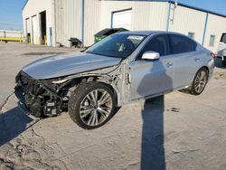 Salvage cars for sale at Tulsa, OK auction: 2019 Infiniti Q50 Luxe