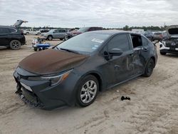 Salvage cars for sale at Houston, TX auction: 2021 Toyota Corolla LE