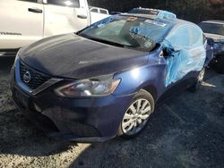 Nissan salvage cars for sale: 2016 Nissan Sentra S