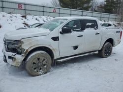 Salvage cars for sale at Davison, MI auction: 2022 Ford Ranger XL