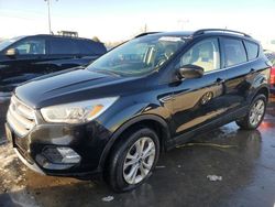 Ford Escape sel salvage cars for sale: 2018 Ford Escape SEL