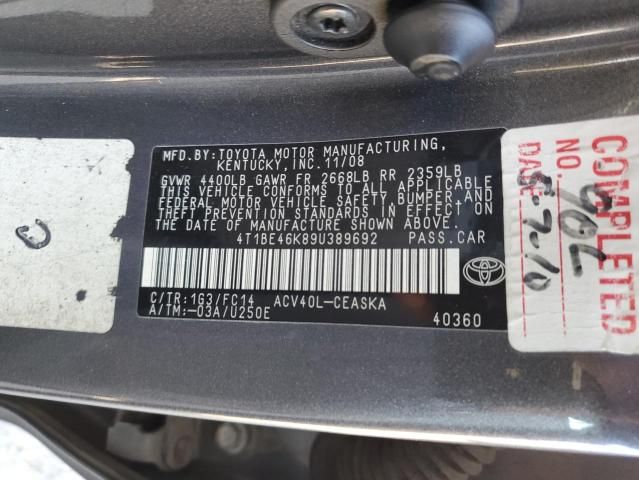 2009 Toyota Camry Base