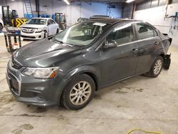 Salvage cars for sale at Wheeling, IL auction: 2020 Chevrolet Sonic LT