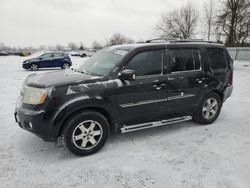 Salvage cars for sale at London, ON auction: 2009 Honda Pilot Touring