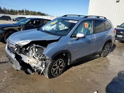 Salvage cars for sale at Franklin, WI auction: 2020 Subaru Forester Premium