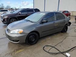 Salvage cars for sale at auction: 2007 Toyota Corolla CE