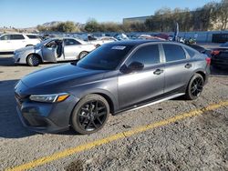 Salvage cars for sale at Las Vegas, NV auction: 2024 Honda Civic Sport