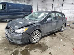 Salvage cars for sale from Copart Franklin, WI: 2012 Subaru Impreza Premium