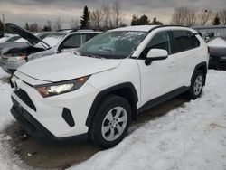 Vehiculos salvage en venta de Copart Bowmanville, ON: 2021 Toyota Rav4 LE