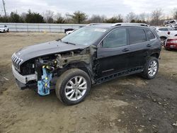 Salvage cars for sale at Windsor, NJ auction: 2015 Jeep Cherokee Limited