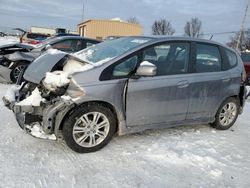 Salvage cars for sale at auction: 2009 Honda FIT Sport