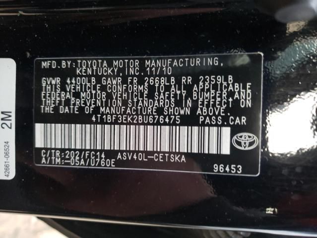 2011 Toyota Camry Base