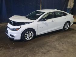 Salvage cars for sale at Woodhaven, MI auction: 2017 Chevrolet Malibu LT