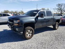 Salvage cars for sale at Riverview, FL auction: 2017 Chevrolet Silverado K1500 LT