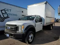 Salvage trucks for sale at Phoenix, AZ auction: 2017 Ford F450 Super Duty