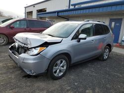 Salvage cars for sale from Copart Mcfarland, WI: 2015 Subaru Forester 2.5I Limited