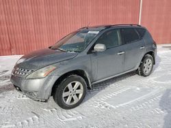 Salvage cars for sale from Copart Ontario Auction, ON: 2007 Nissan Murano SL