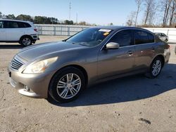 Salvage cars for sale at Dunn, NC auction: 2010 Infiniti G37