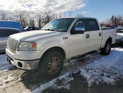 Ford salvage cars for sale: 2008 Ford F150 Supercrew