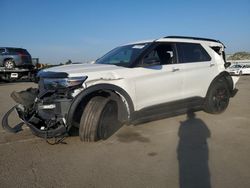 Salvage cars for sale at Bakersfield, CA auction: 2022 Ford Explorer ST