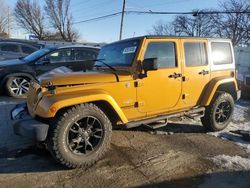 Jeep salvage cars for sale: 2014 Jeep Wrangler Unlimited Sahara