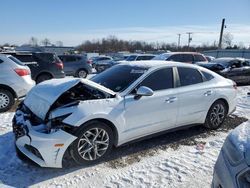 Salvage cars for sale at Hillsborough, NJ auction: 2020 Hyundai Sonata SEL