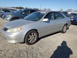 Salvage cars for sale at Sacramento, CA auction: 2005 Toyota Camry LE