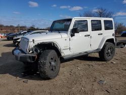 Jeep salvage cars for sale: 2012 Jeep Wrangler Unlimited Sahara