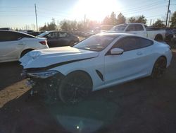 BMW m8 salvage cars for sale: 2019 BMW M850XI