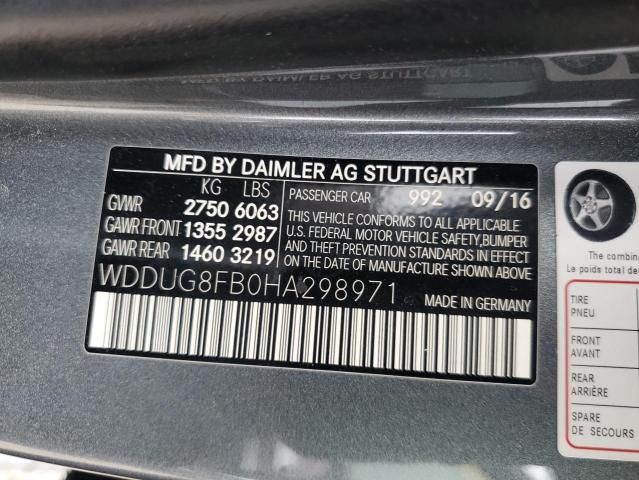 2017 Mercedes-Benz S 550 4matic