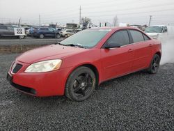 2007 Pontiac G6 Base en venta en Eugene, OR