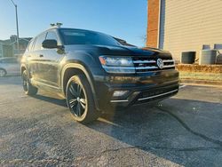 Volkswagen salvage cars for sale: 2018 Volkswagen Atlas SE