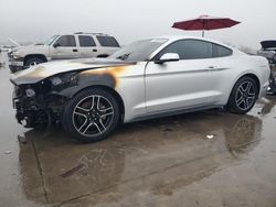 Salvage cars for sale at Grand Prairie, TX auction: 2018 Ford Mustang