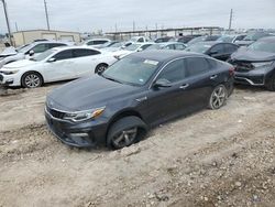 Salvage cars for sale at Temple, TX auction: 2019 KIA Optima LX