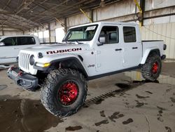 Jeep salvage cars for sale: 2021 Jeep Gladiator Rubicon