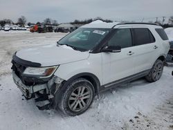 Salvage cars for sale at Hillsborough, NJ auction: 2018 Ford Explorer XLT