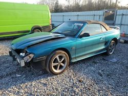 Salvage cars for sale at Augusta, GA auction: 1994 Ford Mustang GT