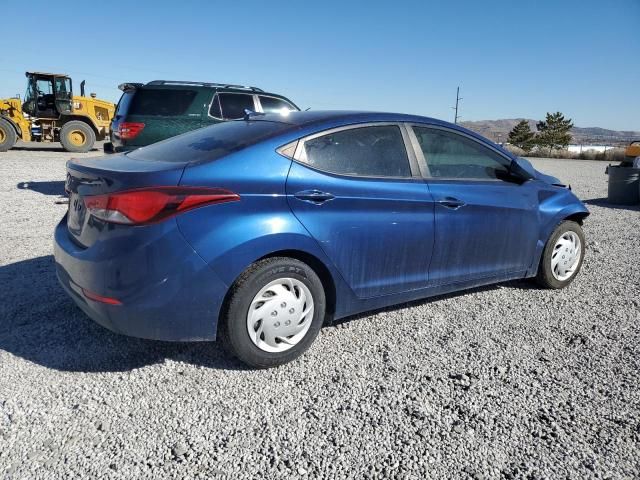 2016 Hyundai Elantra SE