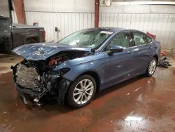 Salvage cars for sale at Lansing, MI auction: 2019 Ford Fusion SE