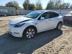 Tesla Vehiculos salvage en venta: 2021 Tesla Model Y