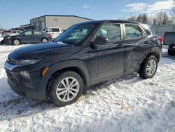 Salvage cars for sale at Wayland, MI auction: 2021 Chevrolet Trailblazer LS