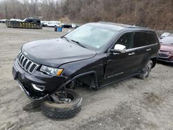 Salvage cars for sale at Marlboro, NY auction: 2018 Jeep Grand Cherokee Limited