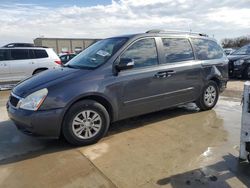 Salvage cars for sale at Wilmer, TX auction: 2012 KIA Sedona LX