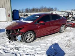 Chevrolet salvage cars for sale: 2018 Chevrolet Cruze LT