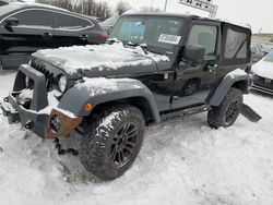 Jeep Wrangler Sport salvage cars for sale: 2012 Jeep Wrangler Sport