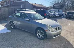 Copart GO cars for sale at auction: 2005 Infiniti G35