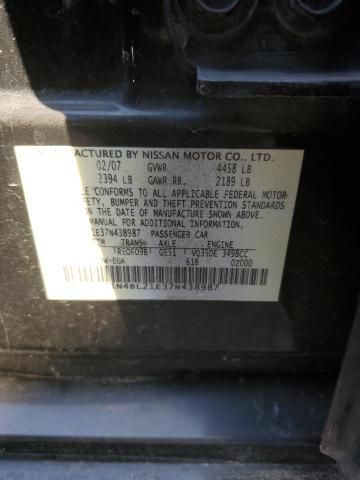 2007 Nissan Altima 3.5SE