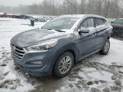 Salvage cars for sale at Ellwood City, PA auction: 2017 Hyundai Tucson Limited