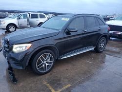 Salvage cars for sale at Grand Prairie, TX auction: 2016 Mercedes-Benz GLC 300